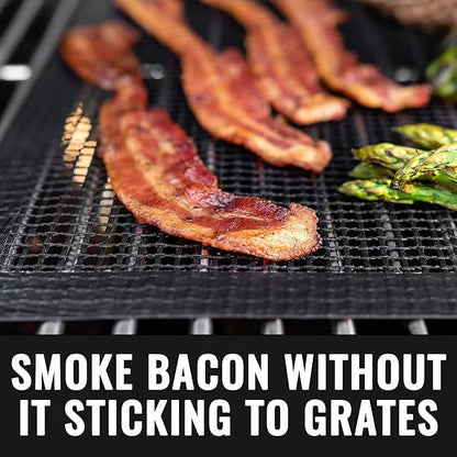 🥩Non-Stick Mesh Grill Mat - Stop Losing Food to the Flames!