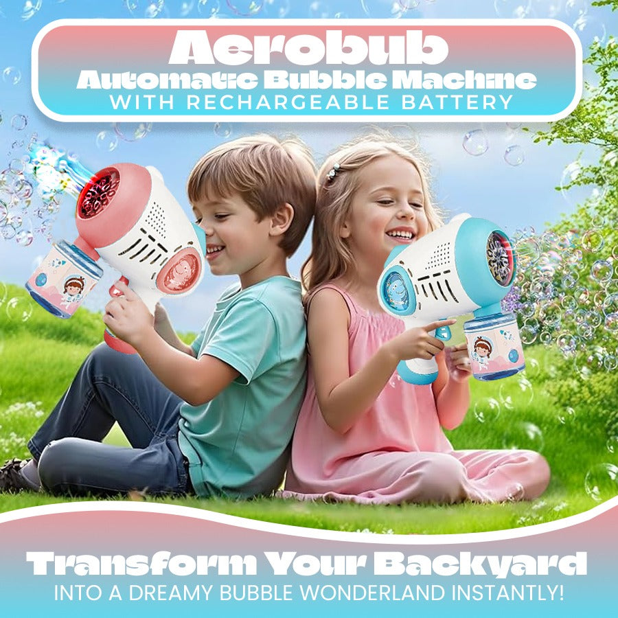 Aerobub: Transform Your Backyard into a Dreamy Bubble Wonderland Instantly!