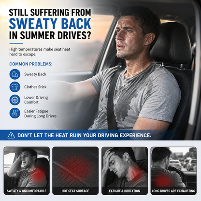🚗Headrest Mounted Breeze Fan For Cars-Turn Any Car Seat Into A Cooling Comfort Zone🌞