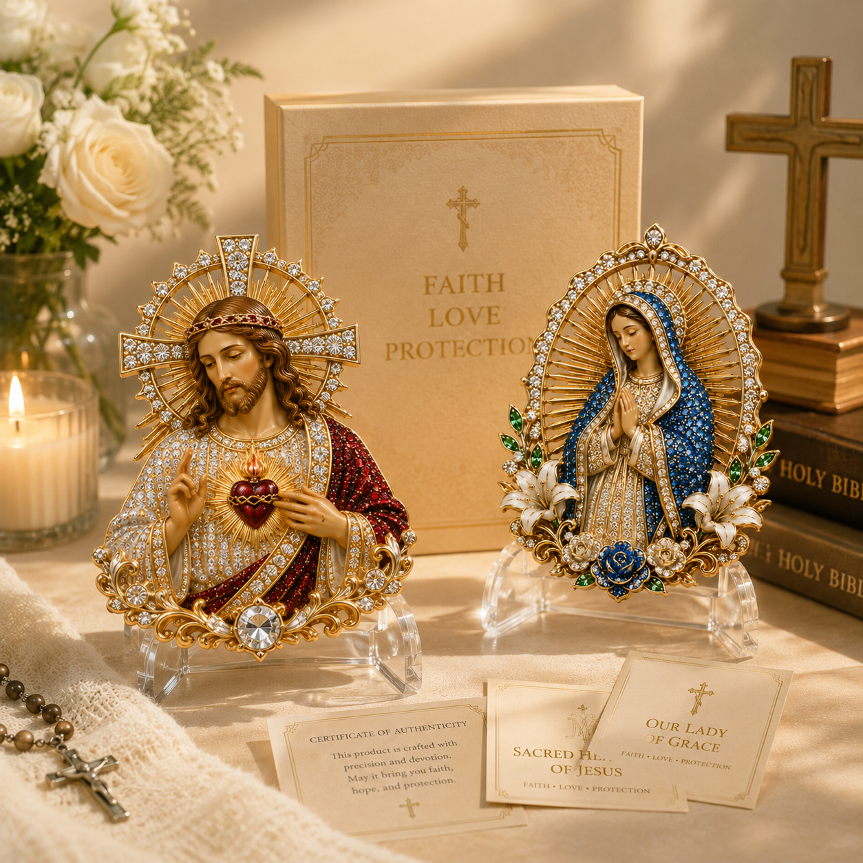 ✝️Sacred Heart of Jesus Brooch