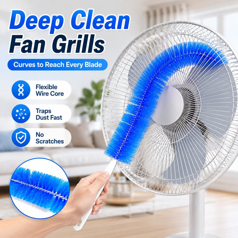 🪥Bendable Microfiber Head,Reusable Dust Remover✨️