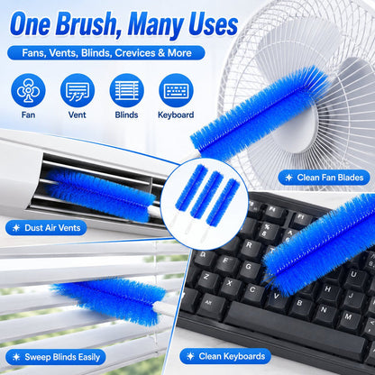 🪥Bendable Microfiber Head,Reusable Dust Remover✨️