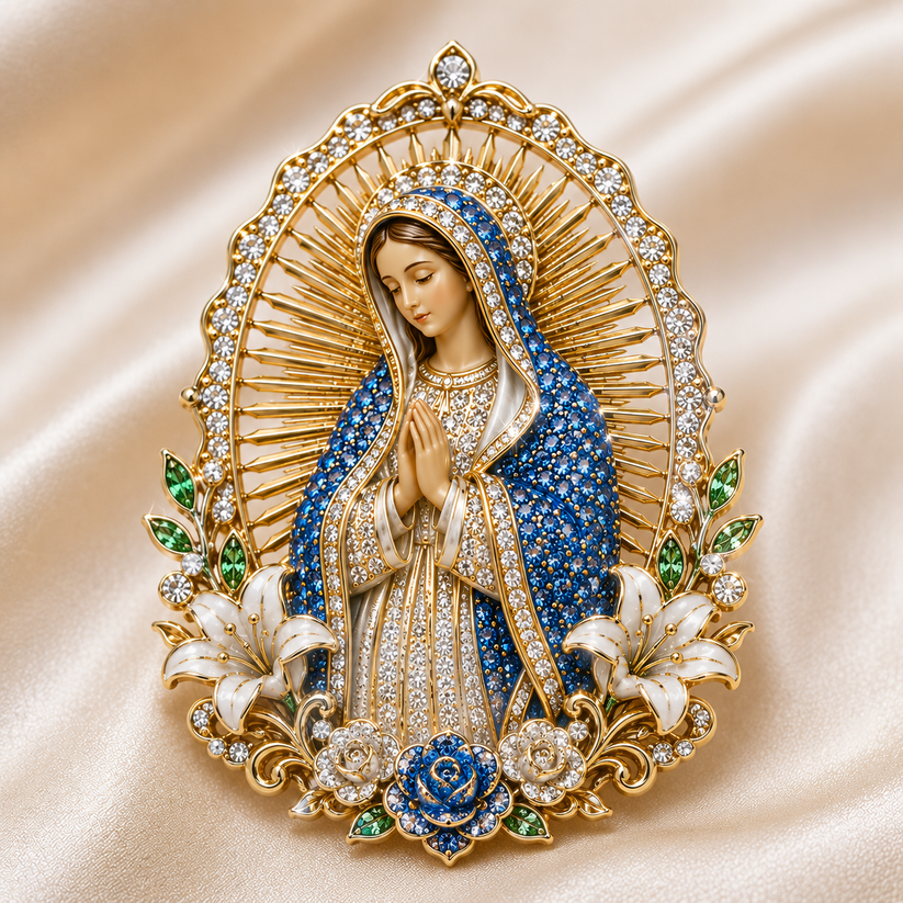 ✝️Sacred Heart of Jesus Brooch