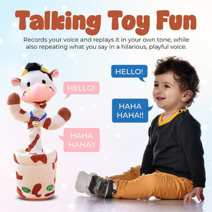 Interactive Dancing Plush: Sings, Records, Lights Up & Repeats What You Say!
