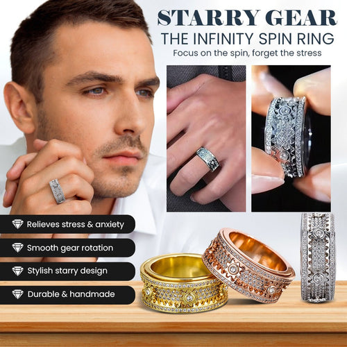 Starry Gear：The Infinity Spin Ring-Focus on the spin, forget the stress