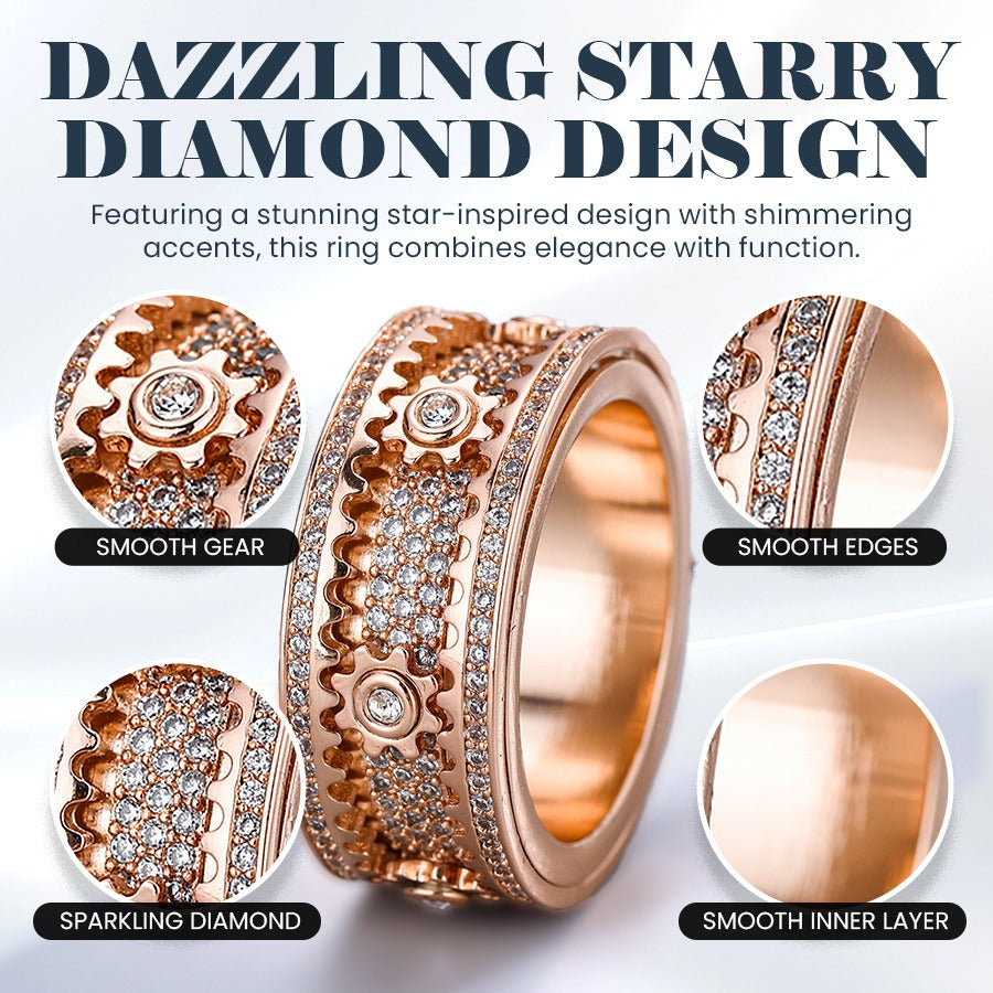 Starry Gear：The Infinity Spin Ring-Focus on the spin, forget the stress